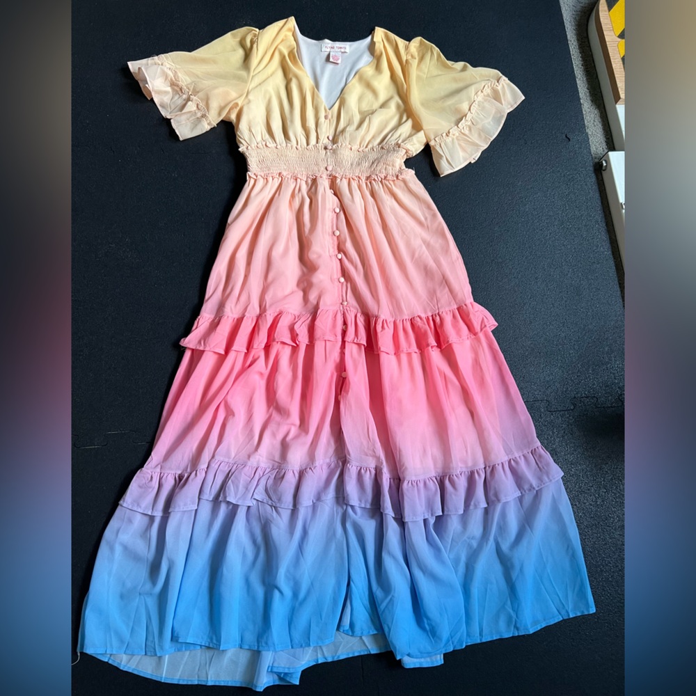 Flying Tomato Cream and Pink Dress